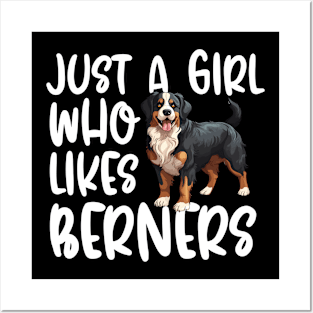 Just A Girl Who Likes Berners Posters and Art